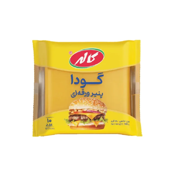 پنير ورقه ای گودا 180 گرمی کاله