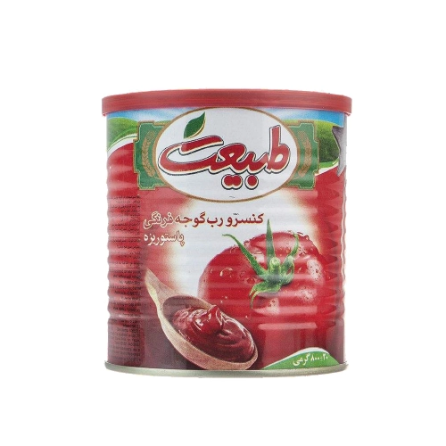رب گوجه فرنگي قوطي 800گرم طبيعت