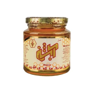 عسل چهل گیاه 390 گرم شیشه ای آبشن