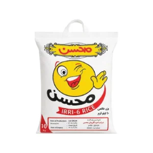 برنج سفید پاکستانی 10 کیلویی محسن