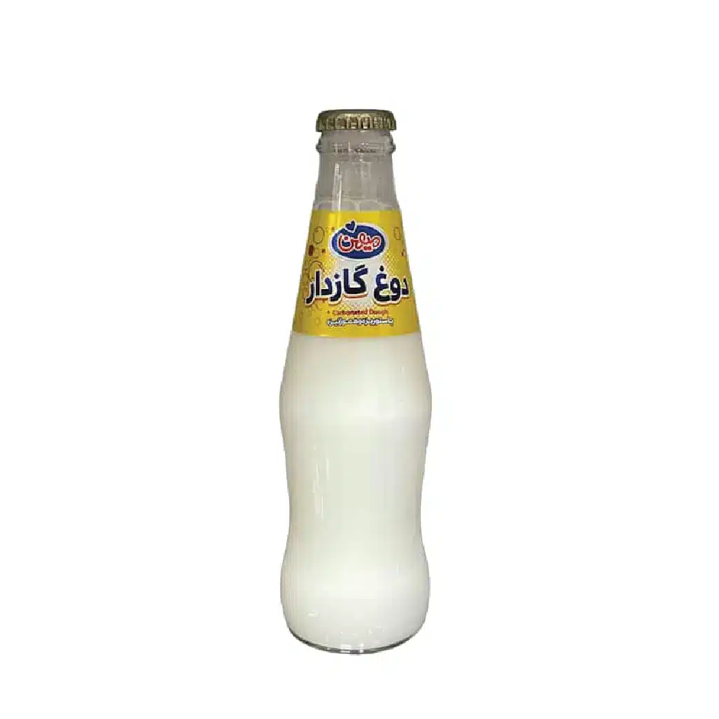دوغ گازدار شیشه ای 250 سی سی میهن دوغ گازدار شیشه ای 250 سی سی میهن - تصویر 1