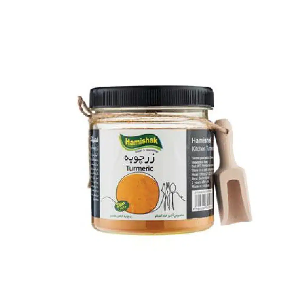 پودر زردچوبه 300 گرمی همیشک پودر زردچوبه 300 گرمی همیشک - تصویر 1