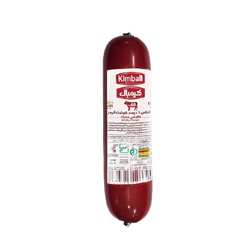 کالباس گوشت قرمز 60% رول 500 گرمی کیمبال کالباس گوشت قرمز 60% رول 500 گرمی کیمبال - تصویر 1