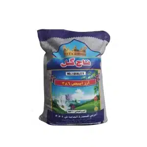 برنج 386 پاکستانی 10 کیلویی تاج گل