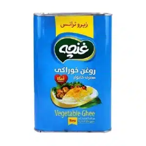 روغن نباتي نيمه جامد  امگا  5کیلویی غنچه